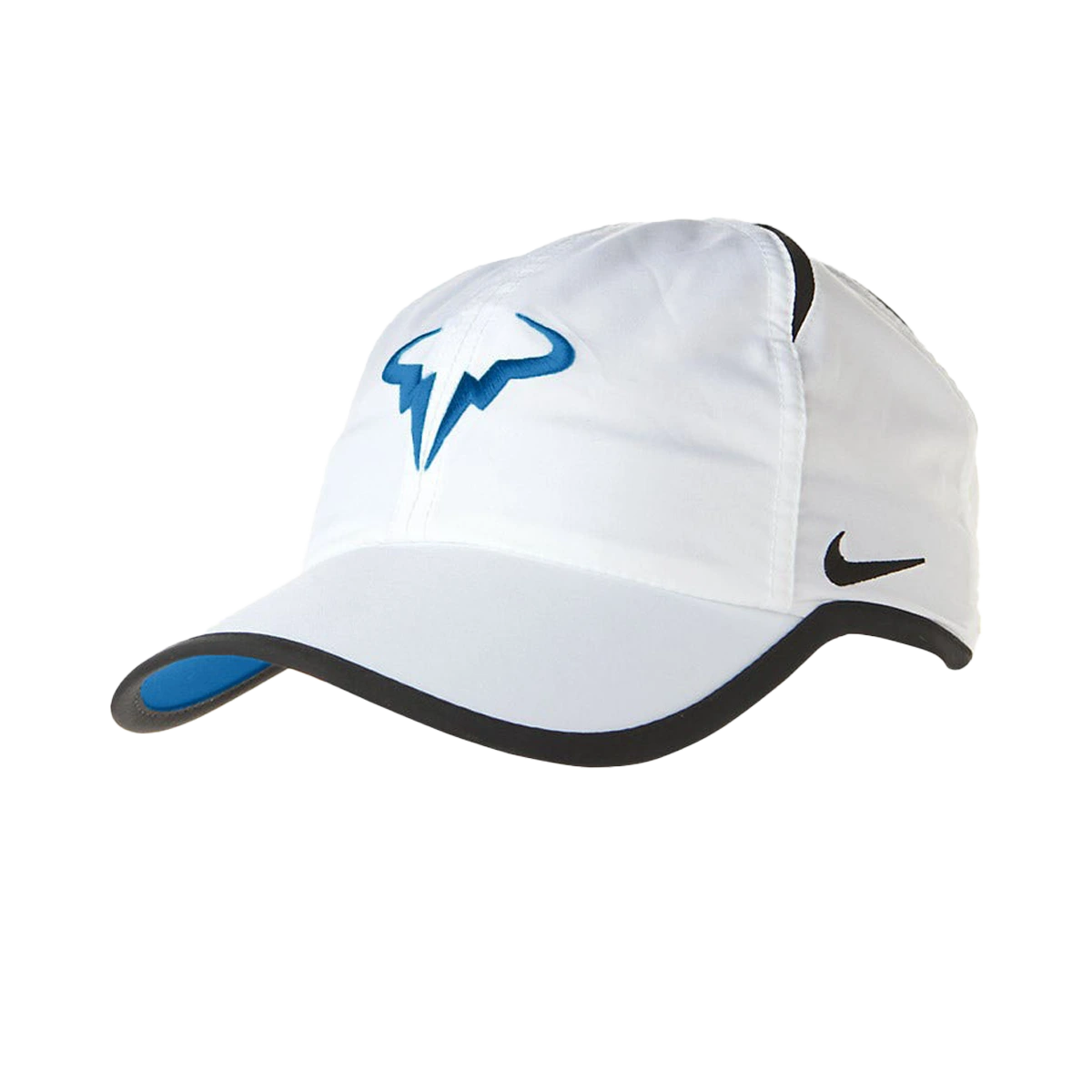 Nike Tournament Rafa Junior hat in White w/Black & Neptune Blue? [532575{unk}-10?] from the Spring 2012 tennis collection